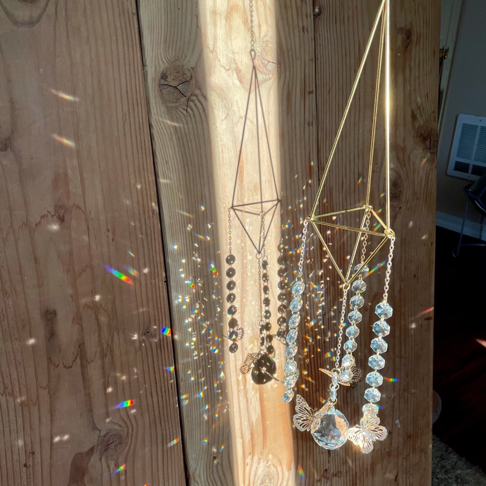 Butterfly suncatcher or rainbow maker - Picture 5 of 6